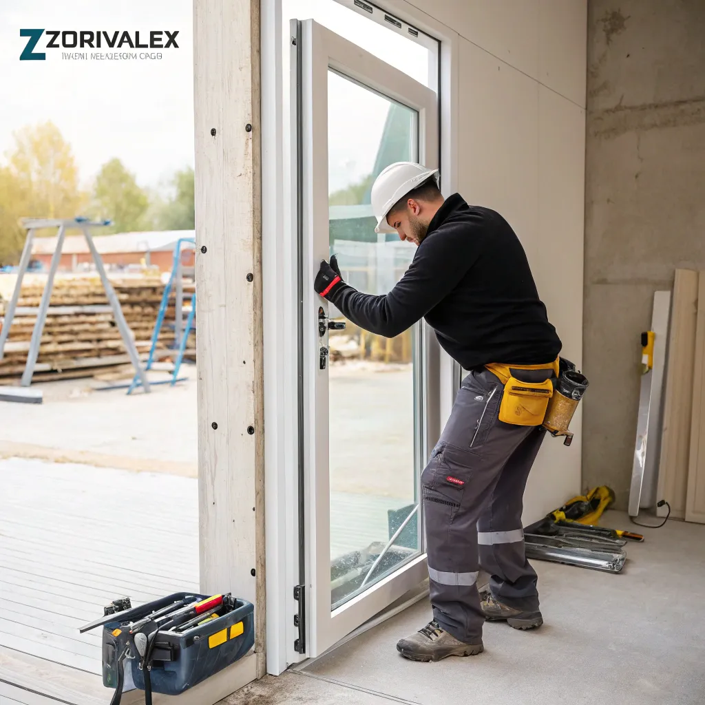 Professional installation of doors by ZORINVALEX