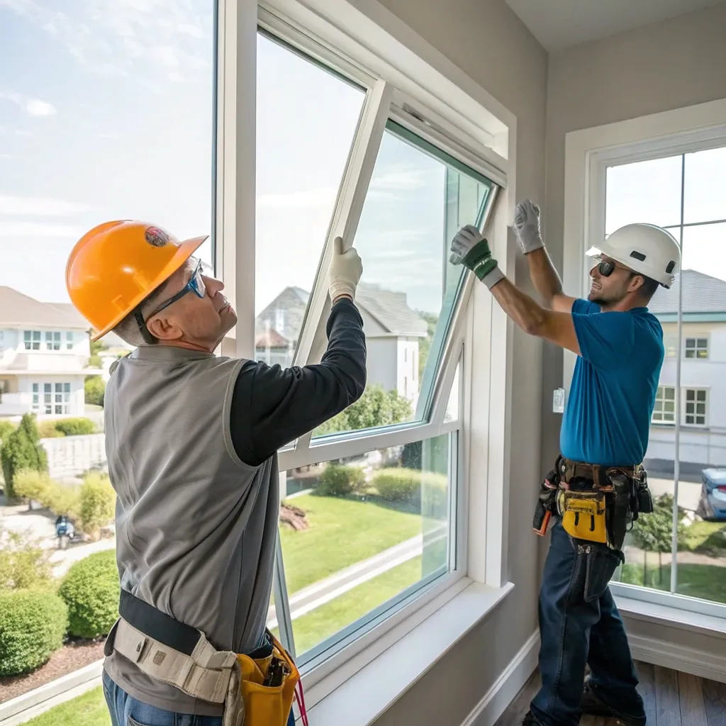 Professional window installation service